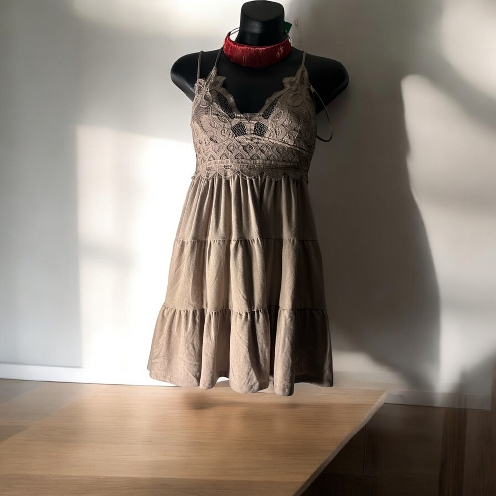 Brown dress medium size
